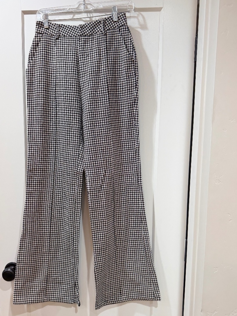 HAZE Houndstooth Slacks Pants Women's Size M Medium